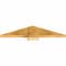 Ekena Millwork Eugene Rough Sawn Timber Gable Bracket, Western Red Cedar, 36"W x 7"H x 2"D x 6"F, 5/12 Pitch GBW036X07X0206EUG00RWR - alternate 3